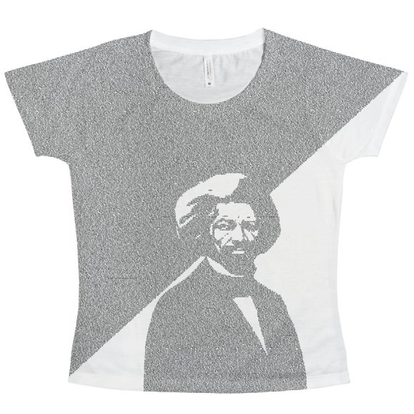 Frederick Douglas Litograph T Shirt - Picture 4 of 4